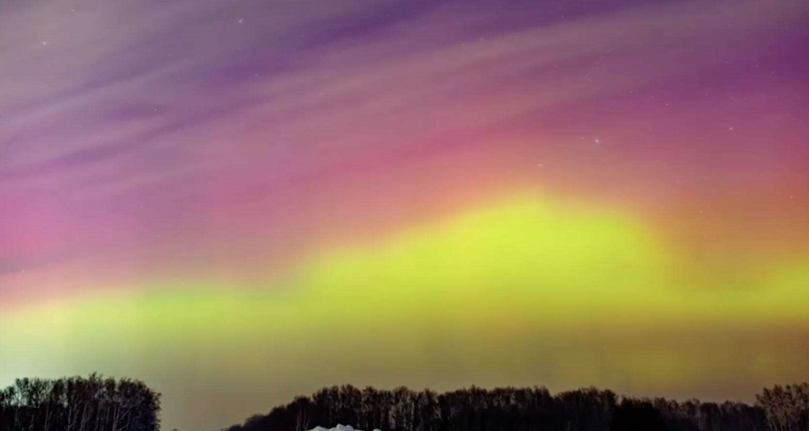 Фото В Новосибирске опубликовали завораживающее фото полярного сияния 3 - Сиб.ФМ Фото В Новосибирске опубликовали завораживающее фото полярного сияния 3